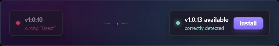 Auto-update fix